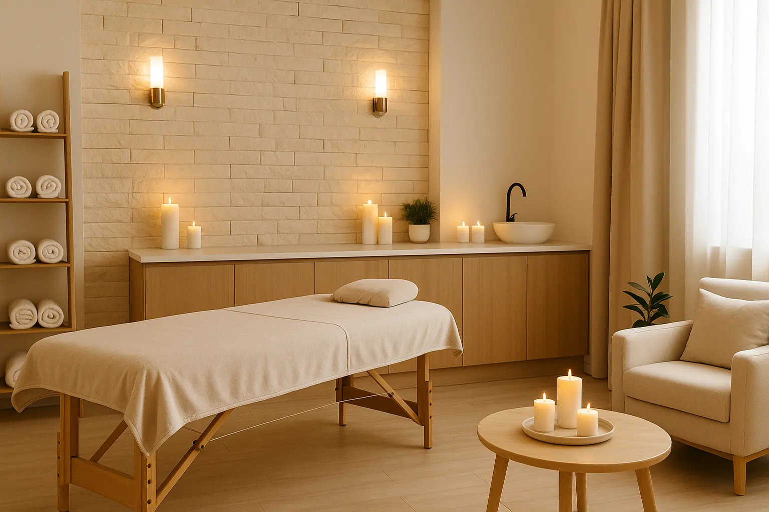 exemplo de spa de massoterapia